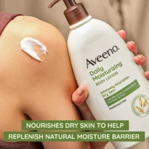 Aveeno Daily Moisturizing Body And Face Lotion, 18 oz